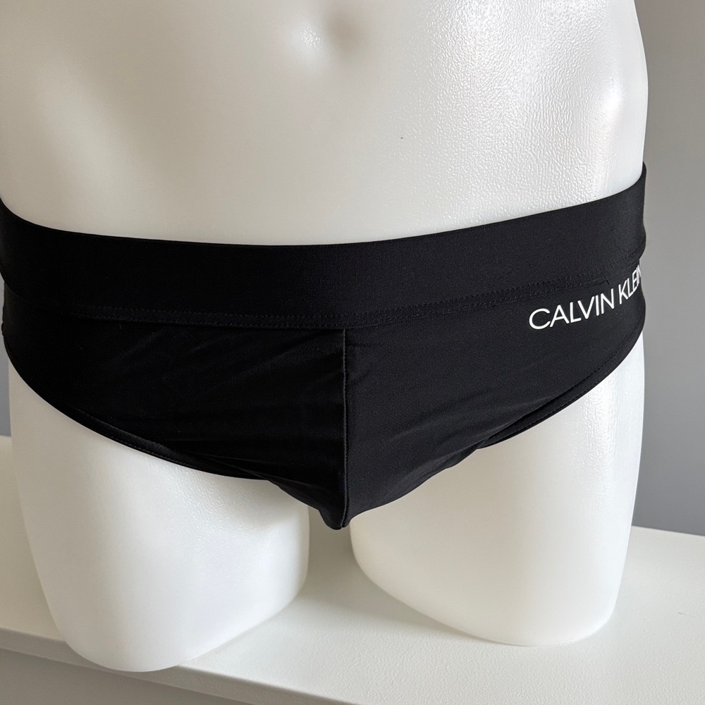 Calvin Klein Men's Black swim briefs